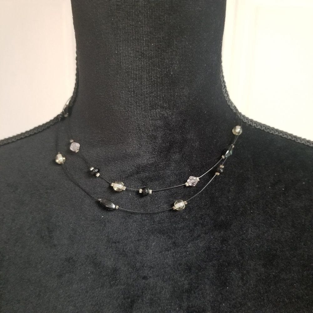 $$ = Bundle 3 for $15. Petite black beaded choker